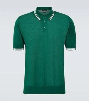 Dolce & Gabbana | Silk polo shirt