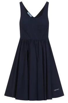 Prada | Prada Scoop Neck Sleeveless Mini Dress