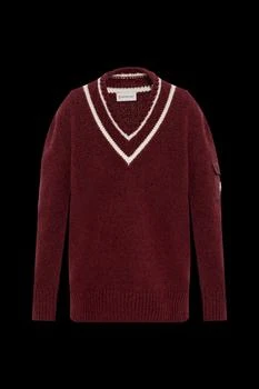 Moncler | Moncler V-Neck Knitted Jumper