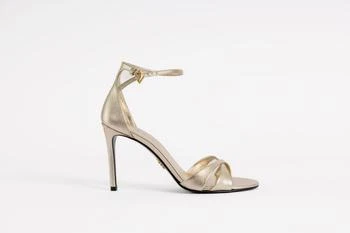 Prada | Prada Strappy Ankle-Strap Heeled Sandals