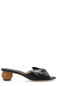 Salvatore Ferragamo | Ferragamo Spherical Heel Bow Slides