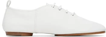 MAISON MARGIELA | White Tabi Jazz Lace-up Derbys