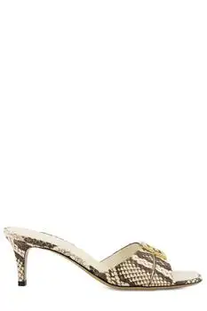 Fendi | Fendi FFold Printed Slip-On Sandals