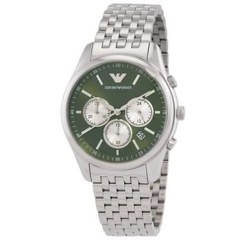 Chronograph Quartz Diamond Green Dial Men's Watch AR11581