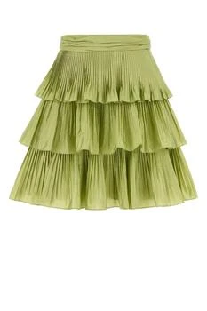 Valentino | Valentino	Ruffled Lettuce Hem Mini Skirt
