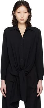 MM6 | Black Dual-Wear Shirt