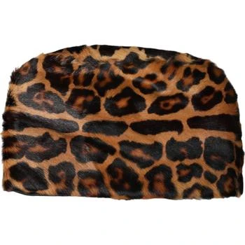 Dolce & Gabbana | Leopard Fur Women Bucket Capello Women's Hat