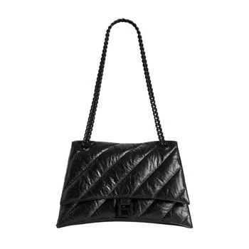 Medium Quilted Crush Chain Bag