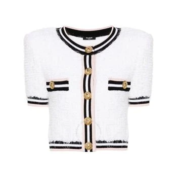 Balmain | Tweed Knit Cardigan