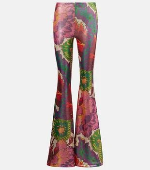 ETRO | Semi-sheer flared jersey pants
