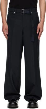 Sacai | Navy Suiting Trousers