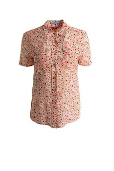 Prada | Prada Floral-Printed Short-Sleeved Shirt