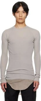 Rick Owens | Off-White Concordians Ribbed Round Neck Sweater