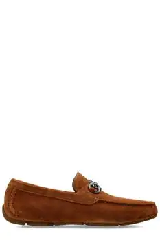 Salvatore Ferragamo | Ferragamo Gancini Ornament Driver Shoes