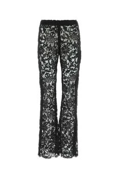 Yves Saint Laurent | Saint Laurent Lace Straight Leg Trousers