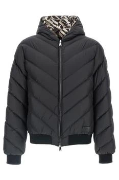 Fendi | Fendi Quilted Hooded Reversible Down Jacket