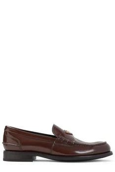 Prada | Prada Triangle-Logo Slip-On Loafers