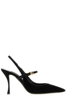 Dolce
Gabbana | Dolce
Gabbana Pointed Toe Slingback Pumps