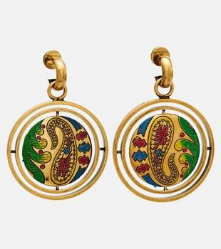 ETRO | Paisley drop earrings