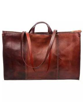 Women's Genuine Leather Sandstorm Tote Bag