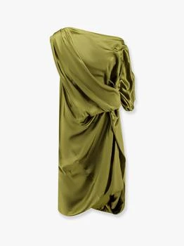 Dries Van Noten | Dalant silk dress with lateral knot
