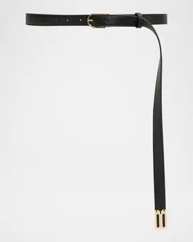Victoria Beckham Dorian Soft Leather Belt