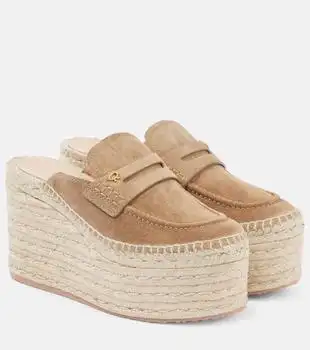 Gianvito Rossi | Suede espadrille wedges