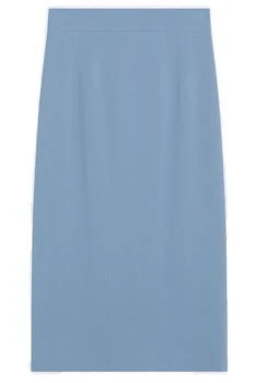 Dolce & Gabbana | Dolce & Gabbana Back Slit Midi Skirt