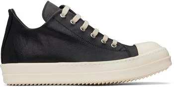 Rick Owens | Black Hollywood Low Sneakers
