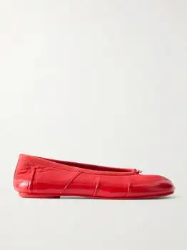 MAISON MARGIELA | Tabi Ballerina Split-toe Leather Flats - IT35.5