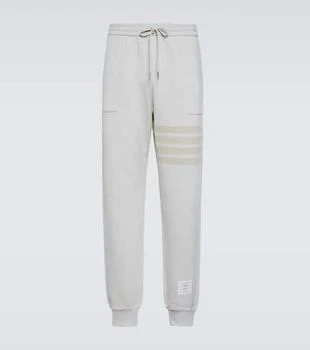 Thom Browne | 4-Bar cotton sweatpants