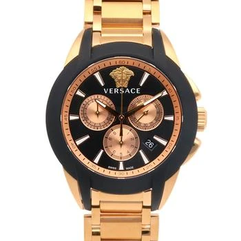 Versace | gold Plated Stainless Steel Wristwatch (Pre-Owned)