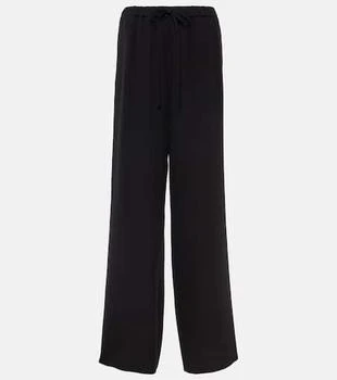 Valentino | Cady Couture high-rise wide-leg pants