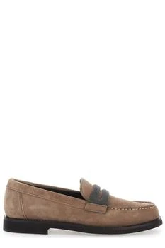 Brunello Cucinelli | Brunello Cucinelli Precious Clamp Penny Loafers