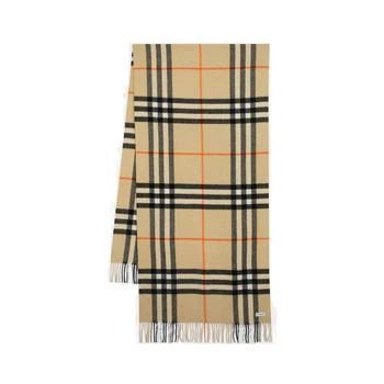 Burberry | Burberry Checked Fringed-Edge Scarf