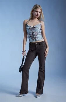 Third Charm Nicole Mesh Ring Tank Top