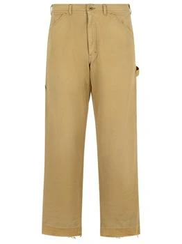 MAISON MARGIELA | Maison Margiela Textured Straight-Leg Distressed Jeans