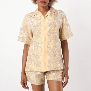 Burberry | Ivy Print Silk Pyjama Shirt