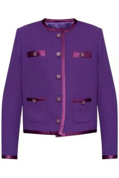 Dolce & Gabbana | Dolce & Gabbana Single-Breasted Crepe Jacket