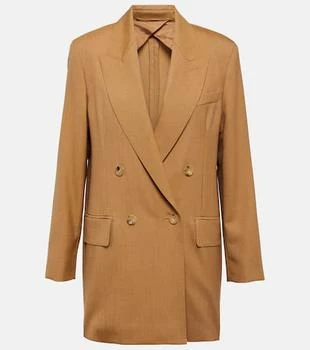 Max Mara | Mirko wool, mohair, and silk blazer