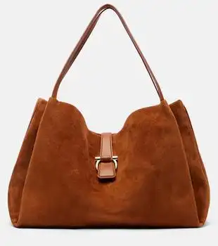 Salvatore Ferragamo | Medium suede tote bag