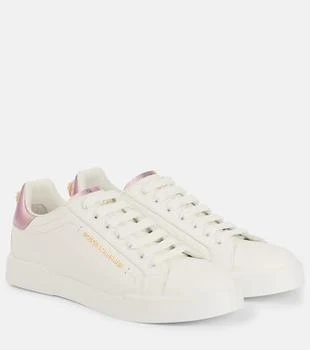 Dolce & Gabbana | Portofino embellished leather sneakers