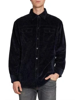 ETRO | Paisley Printed Velvet Overshirt