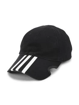 Balenciaga | Striped Cotton Baseball Cap