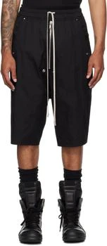 Rick Owens | Black Concordians Bela Pods Shorts