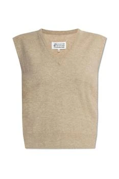 MAISON MARGIELA | Maison Margiela V-Neck Knitted Vest