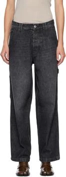 MAISON MARGIELA | Black 5 Pockets Jeans