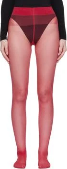 Wolford Red Satin Touch 20 Tights