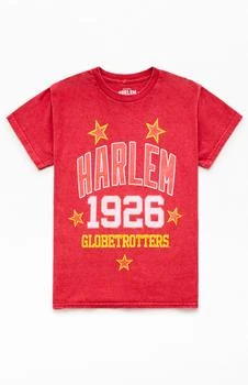 Kids Washed Red Harlem Globetrotters T-Shirt