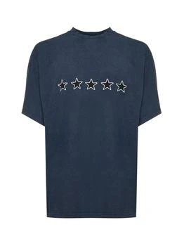 Balenciaga | Balenciaga Star Printed Crewneck T-Shirt